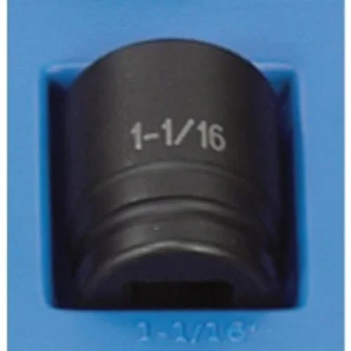 Grey Pneumatic 3034R 3/4" Drive 6 Point Standard Fractional Impact Socket 1-1/16