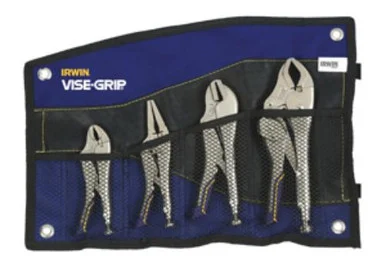 Hanson IRHT82592 4 Piece Fast Release Locking Pliers Set