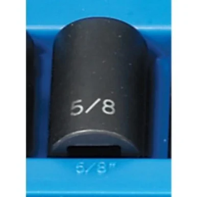 Grey Pneumatic 2120R 1/2" Drive 12 Point Fractional Impact Socket 5/8
