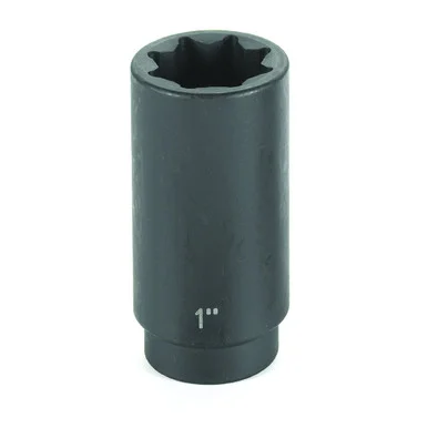 Grey Pneumatic 2532SD 1/2" Drive X 1" Deep - 8 Point Socket
