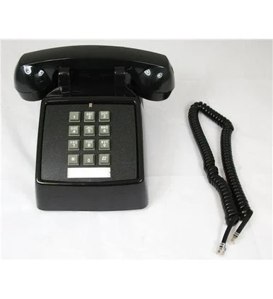 Cortelco 2500-VOE-MD-BK 250000-voe-20md Desk W/ Electric Ringer