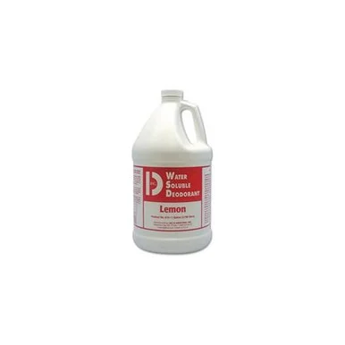 BIG D 1618 Water-soluble Deodorant, Lemon Scent, 1gal Bottles, 4/carton