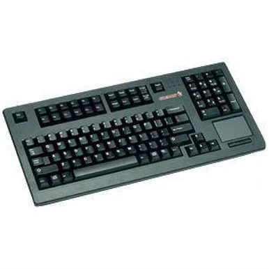 Cherry G80-11900lumeu-2 Black 16 Usb Keyboard With Touchpad Us Intl 104 Position Key Layout. Mx Gold Cr (g8011900lumeu2)