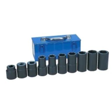 Grey Pneumatic 9263 #5 Spline 10 Piece Sae/metric Truck Set
