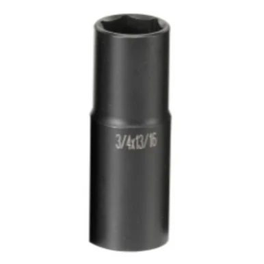 Grey Pneumatic 2146DT 1/2" Drive Extra Thin Wall "flip" Impact Socket - 3/4" X 13/16"