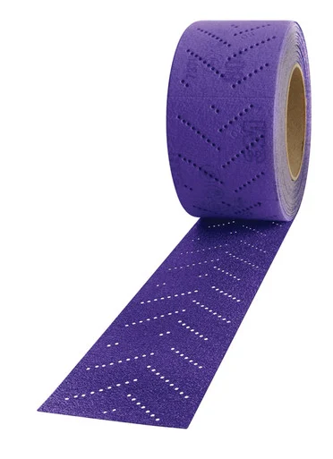 3m 3M-34450 Cubitron Ii Hookit Clean Sanding Sheet Roll, 400+ Grade, 70 Mm X 12 M, 5 Rolls/case