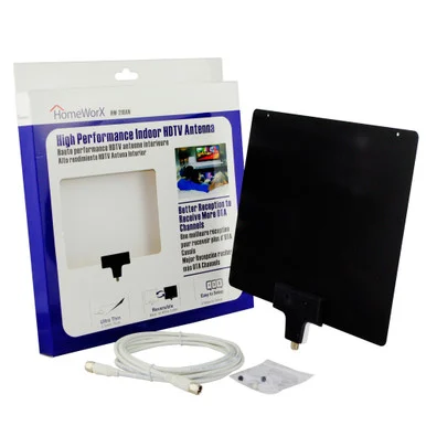 Homeworx HW218AMP Digital TV Antenna with Signal Amplifier - mediasonic