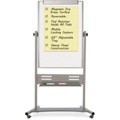 MasterVision Magnetic Dry Erase 2-sided Easel (qr5203)