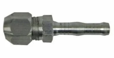 S.u.r. And R Auto Parts AC16516M #6 Hose To 5/16" Compression Union (1pk)