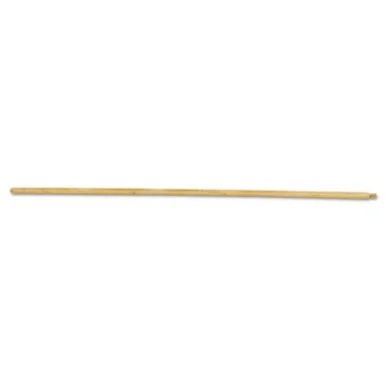 Boardwalk BWK121 Threaded End Broom Handle, Lacquered Hardwood, 15/16 Dia X 54, Natural