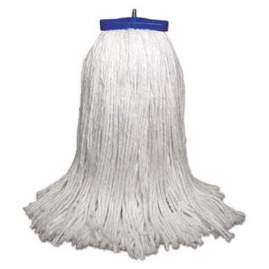 Boardwalk 732R Mop Head, Economical Lie-flat Head, Rayon Fiber, 32-oz., White, 12/carton