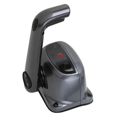 Uflex Usa Inc 18810856 Uflex single Lever Top Mount Control W/neutral Lock - No Trim Switch - Black