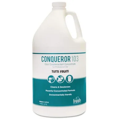 Fresh Products 1WBTU Conqueror 103 Odor Counteractant Concentrate, Tutti-frutti, 1 Gallon, 4/carton