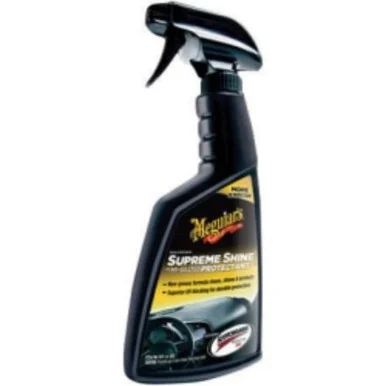 Meguiar's Automotive G4016 Meguiar's Supreme Shine Protectant For Vinyl, Rubber And Plastic In 450 Ml. Spray Bottle - Meguiars