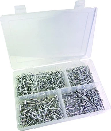 Atd Tools ATD-346 500 Pc. Aluminum Blind Rivet Assortment