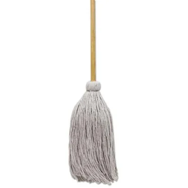 Boardwalk BWKCD50016S Mop Head, Cotton, Cut-end, White, #16 Handle Deck, 12/carton