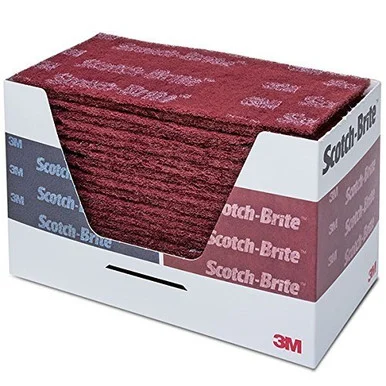 3m 3M-64659 Scotch-brite Durable Flex Hand Pad, Mx-hp, 4 1/2" X 9", Very Fine
