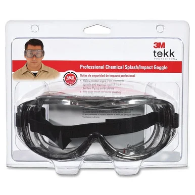 Tekk Protection Chemical Splash/impact Goggles - Polycarbonate Lens - Clear (9126480025T)