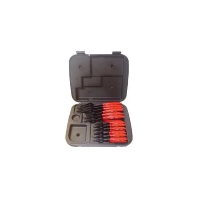 A&E Inc 3495 12 Piece Combination Interior/exterior Retaining Ring Pliers Set - Lang Tools