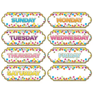 Ashley Magnetic Confetti Days Timesavers (ash-19006)