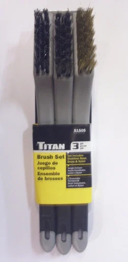 Titan 51505 Tool 3-piece Brush Set