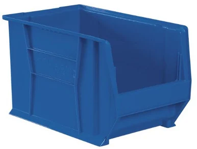 Akro-mils Akrobins 30283b Storage Bin - Stackable - Heavy Duty - 12" Height X 18.4" Width X 20" Depth External Dimensions - Polypropylene - Blue (30283B)