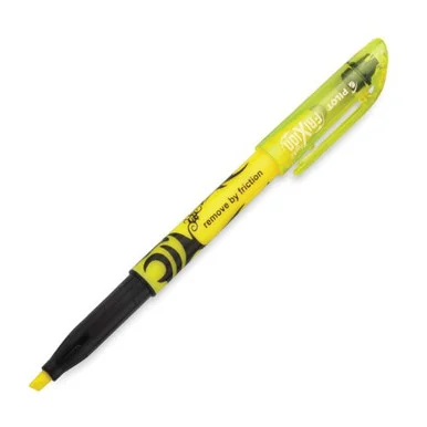 Pilot Frixion Light Highlighter - Fluorescent Yellow Ink - 12 / Dozen (PIL46502)