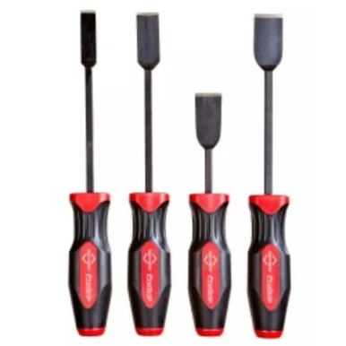 Mayhew 13082 4-piece Straight Scraper Set, Progrip