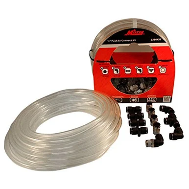 Milton Industries 2360KIT 3/8" Od Push-to-connect Shop Air Line Kit