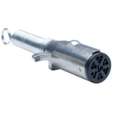 Roadpro RP-2344M Elec Plug 7pole Diecast Alum W/guard