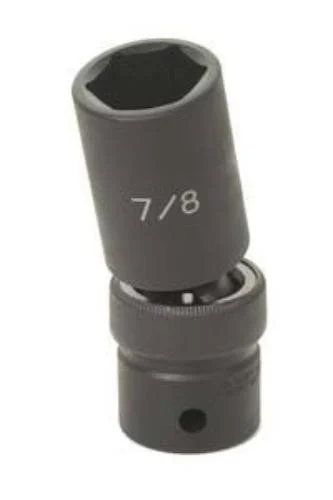 Grey Pneumatic 2024UD 1/2" Drive X 3/4" Deep Universal Socket 6 Point - Black