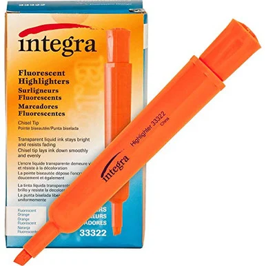 Integra Chisel Desk Liquid Highlighters (ita-33322)