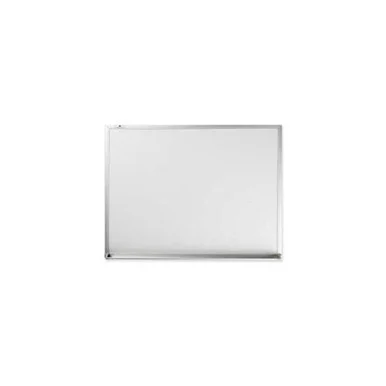 Sparco Melamine Board - 72" Width X 48" Height - White Melamine Surface - Aluminum Frame - Film - 1 Each (SPR00502)
