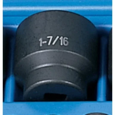 Grey Pneumatic 2046R 1/2" Drive Standard Fractional Impact Socket 1-7/16