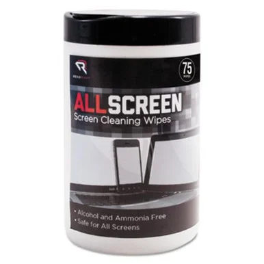 Advantus Read/Right AllScreen Screen Cleaning Wipes (rr15045) - Ace Office
