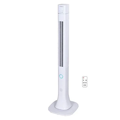 Optimus F-7585WH 48" Pedestal Tower Fan with Bluetooth - White