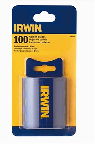 Irwin Traditional Carbon Utility Blades - Carbon Steel - 100 / Pack - Silver (2083200)