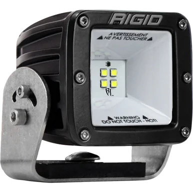 RIGID INDUSTRIES RIGID 2X2 115 Degree DC LED Scene Light, Surface Mount, Black Housing, Single 681513