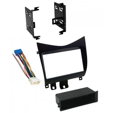American International HONK825H Ai Installation Kit For 2003 - 2007 Honda Accord In Satin Black