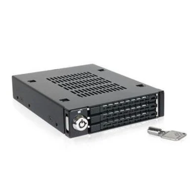Icy Dock Tougharmor Mb993sk-b Drive Enclosure Internal - Matte Black - 3 X Total Bay - 3 X 2.5" Bay - Serial Ata/600 - Serial Ata/600 - Metal - 3.5" (mb993sk-b)