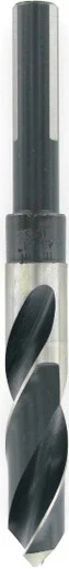 Hanson 91143 43/64" Black Oxide 118 1/2" Reduced Shank Drill Bit