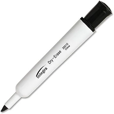 Integra Chisel Point Dry-erase Markers (ita-30010)