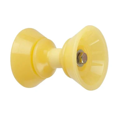 Ce Smith 11240108 C.e. Smith 3" Bow Bell Roller Assembly - Yellow Tpr