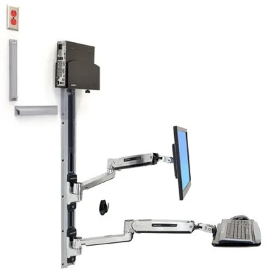 Ergotron Wall Mount Track for CPU 45359026