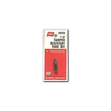 Lisle 26050 1/4in. Hex Tamperproof Torx Bit T-27