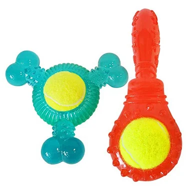 American Pet 413 Textured Tennis Ball Dog Toy