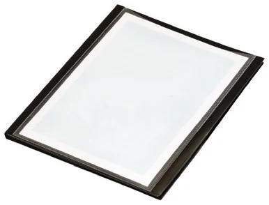 Cardinal Project Organizer - Letter - 8.5" X 11" - 4 Dividers - 200 Sheet - 1 / Box - Black (13601)