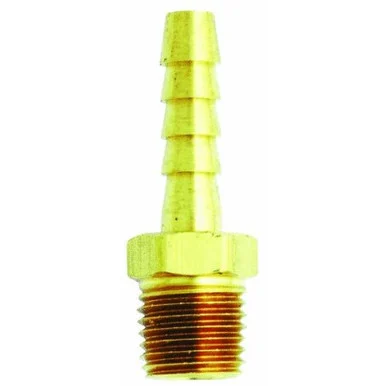 Milton Industries S-602 Male Brass Hose End 3/8in. Id Hose X 1/4in. Npt S602_43
