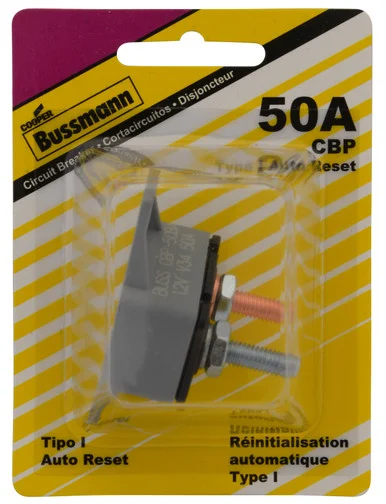 Bussmann BP/CBP50BARP Plastic Circuit Breaker BP/CBP50BARP