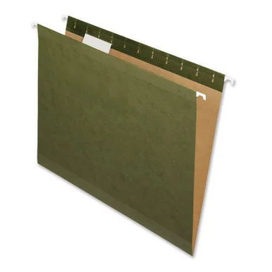 Nature Saver Recycled Green Hanging File Folders (nat-08650)